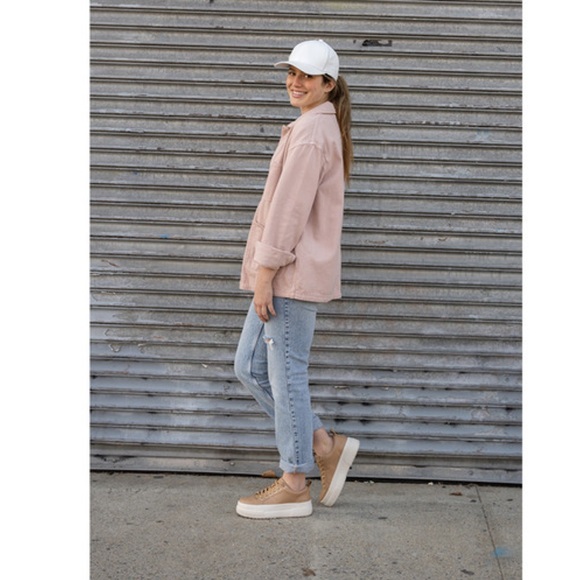 J/SLIDES West Nude Leather Platform Shoes - Picture 13 of 13